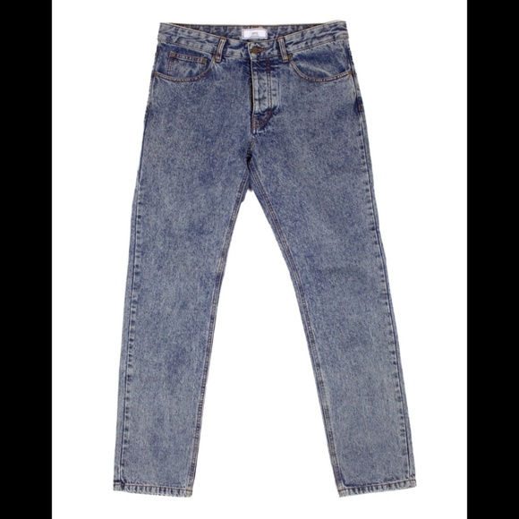 AMI PARIS ACID WASH JEANS